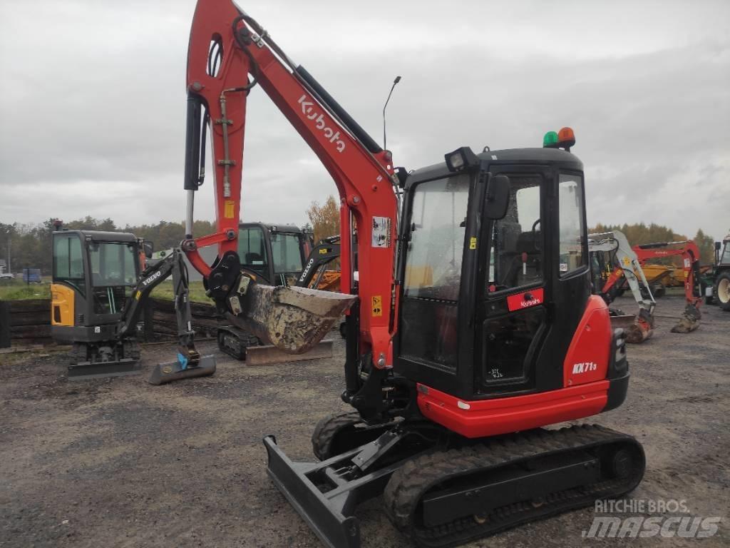 Kubota KX 71-3 Miniekskavaatorid < 7 t