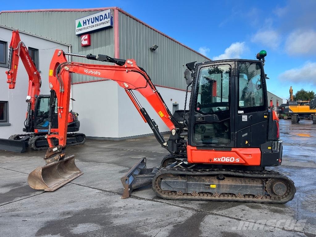 Kubota KX 060-5 Miniekskavaatorid < 7 t