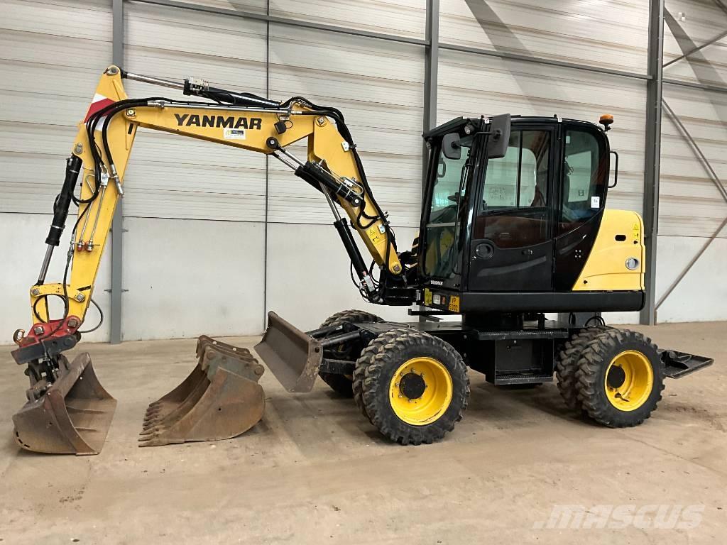 Yanmar B 75 W Ratasekskavaatorid