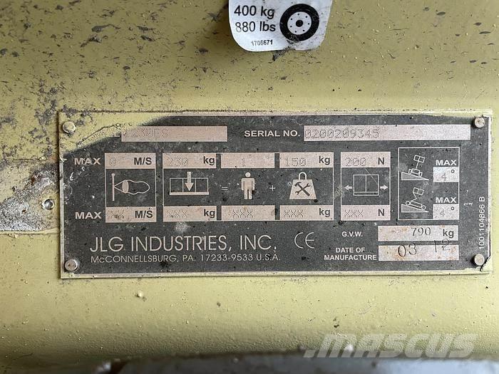 JLG 1230ES Käärtõstukid