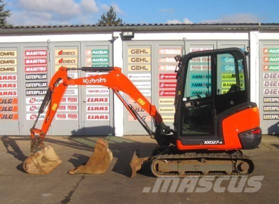Kubota KX027-4 Miniekskavaatorid < 7 t