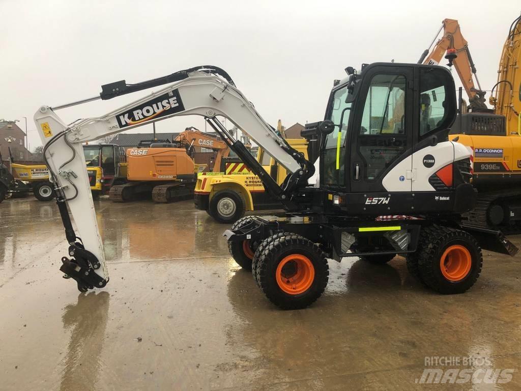 Bobcat E 57 W Ratasekskavaatorid
