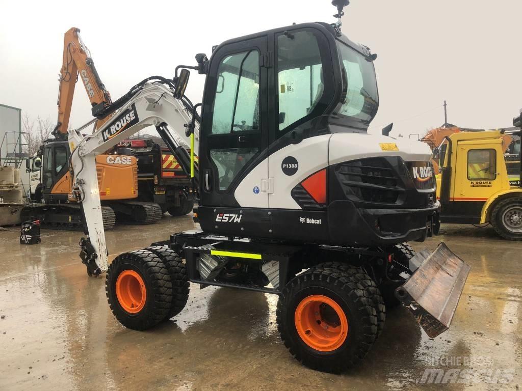 Bobcat E 57 W Ratasekskavaatorid