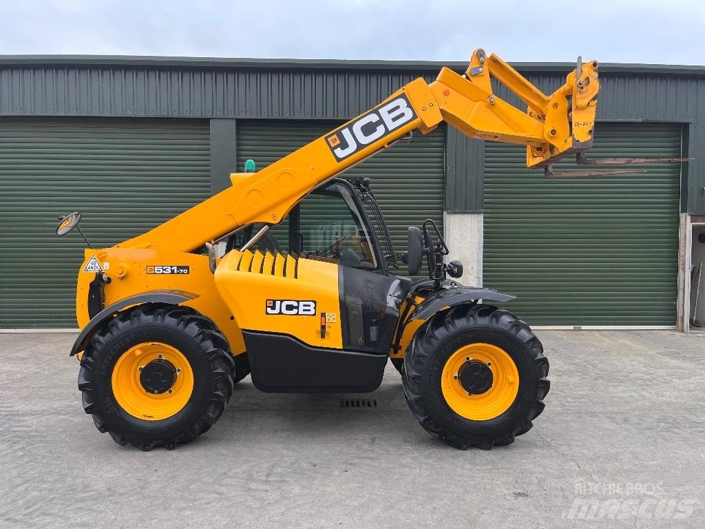 JCB 531-70 Agri Põllumajanduslikud teleskoopkäitlejad