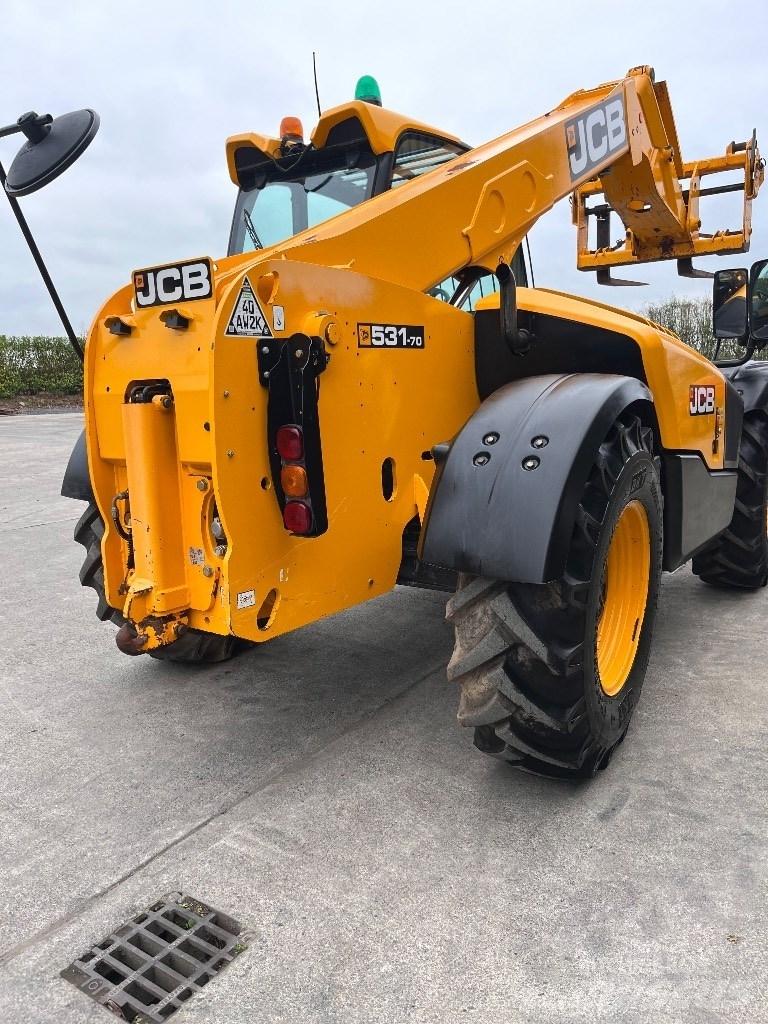 JCB 531-70 Agri Põllumajanduslikud teleskoopkäitlejad