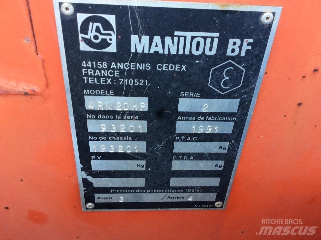 Manitou 4 RM 20 HP Jõuülekanne