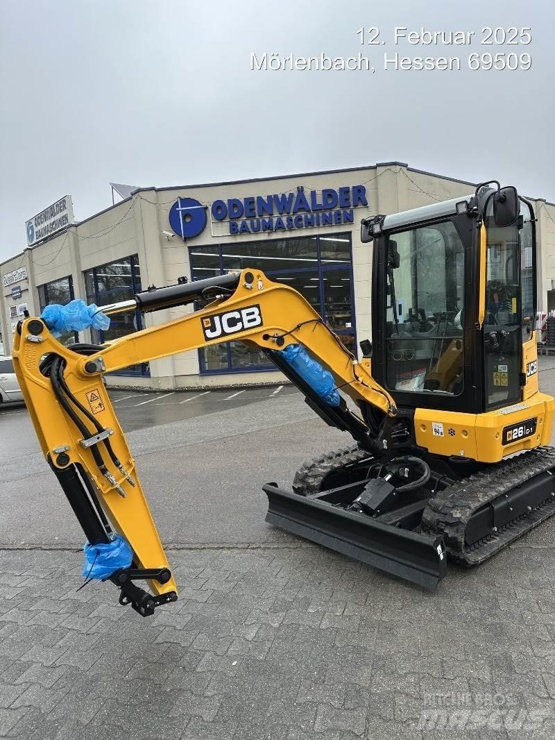 JCB 26C-1 Miniekskavaatorid < 7 t