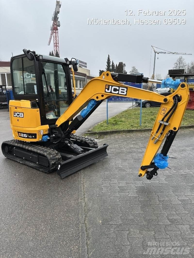 JCB 26C-1 Miniekskavaatorid < 7 t
