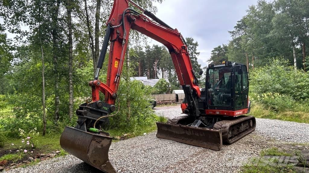 Kubota KX 080-4 CX Väikeekskavaatorid 7t-12t