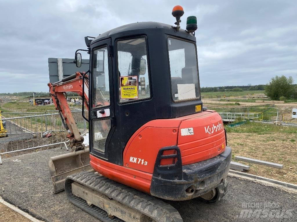 Kubota KX 71-3 Miniekskavaatorid < 7 t