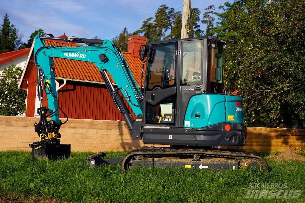 Sunward SWE 60 UF Roomikekskavaatorid