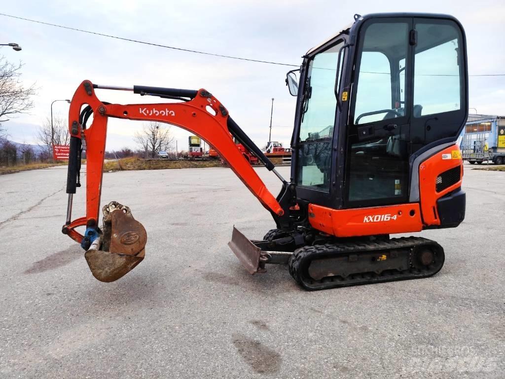 Kubota KX 016-4 Miniekskavaatorid < 7 t