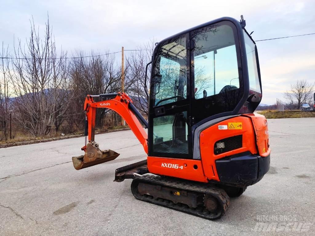 Kubota KX 016-4 Miniekskavaatorid < 7 t