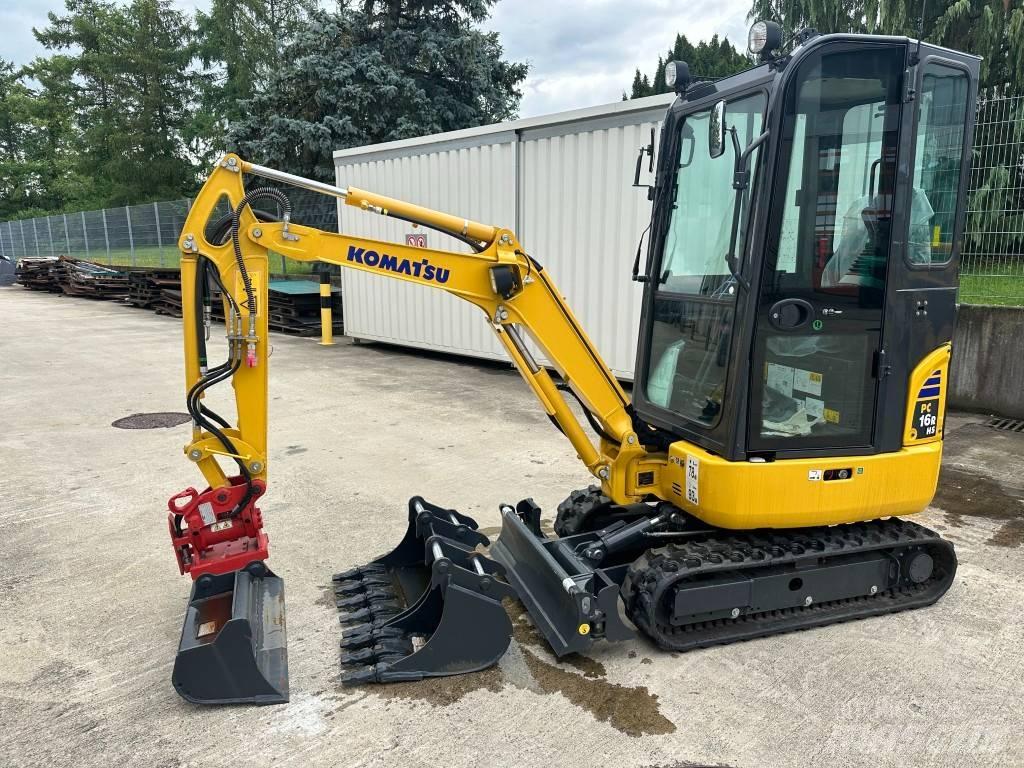 Komatsu PC 16 R-3HS Miniekskavaatorid < 7 t