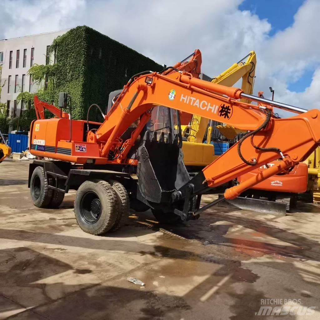 Hitachi EX 100 W D Ratasekskavaatorid