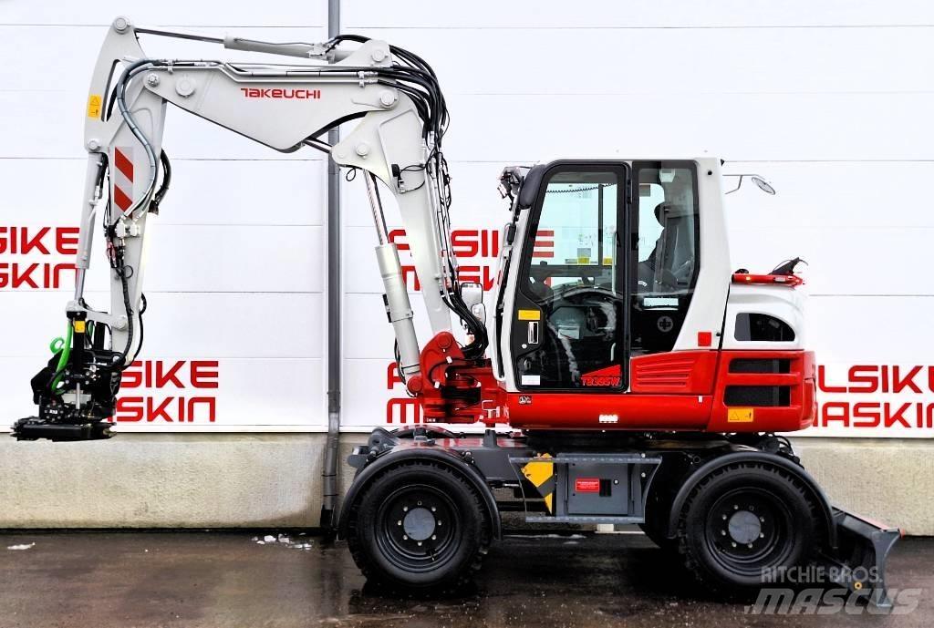 Takeuchi TB 395 W Ratasekskavaatorid
