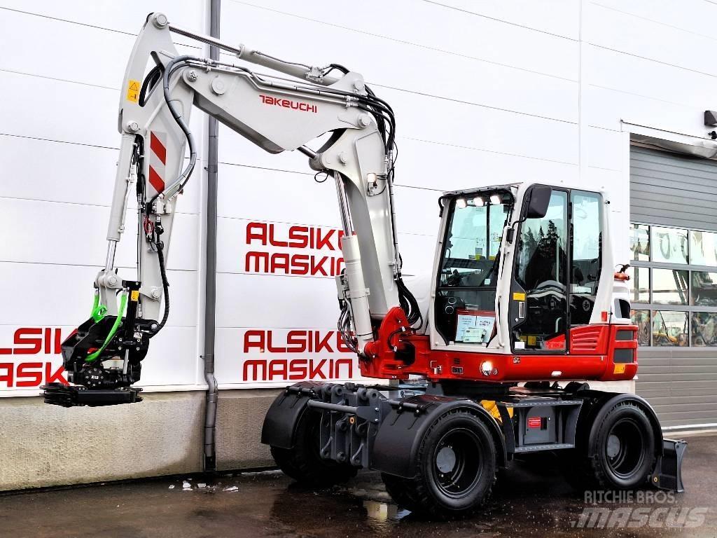Takeuchi TB 395 W Ratasekskavaatorid