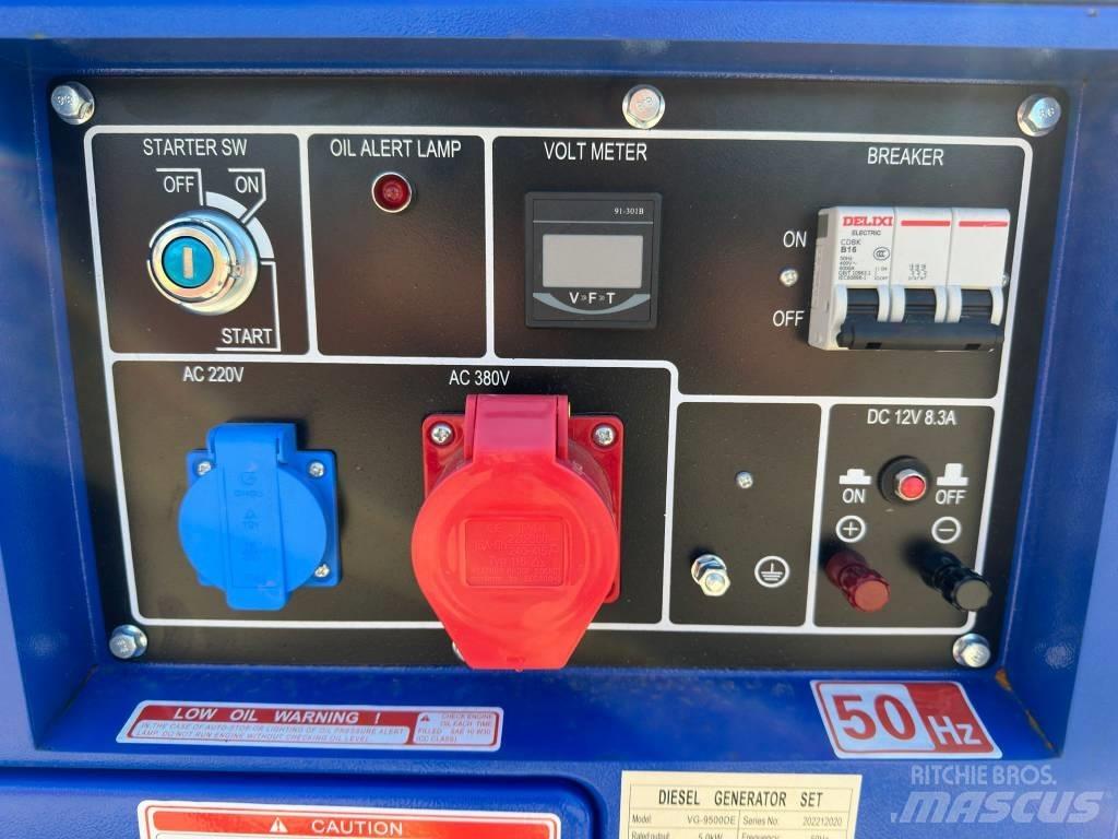  Voltz VG-9500DE NEW Diiselgeneraatorid