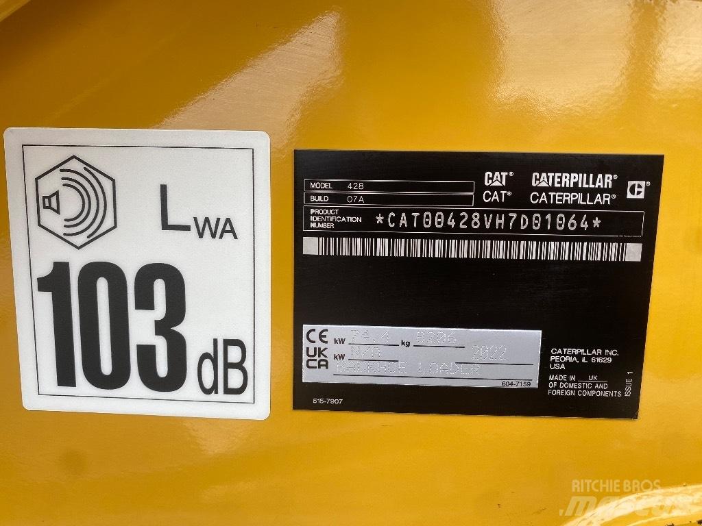 CAT 428 Ekskavaatorlaadurid