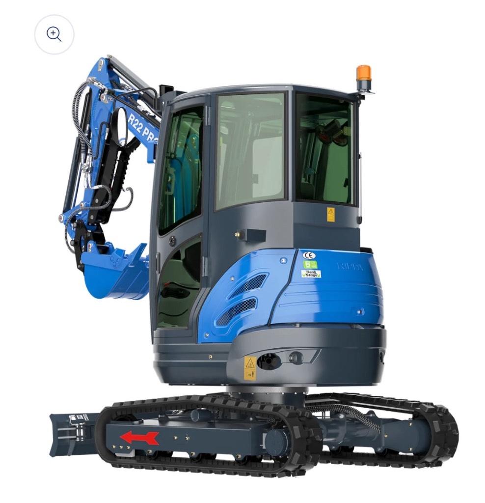 Rippa R22 PRO Miniekskavaatorid < 7 t