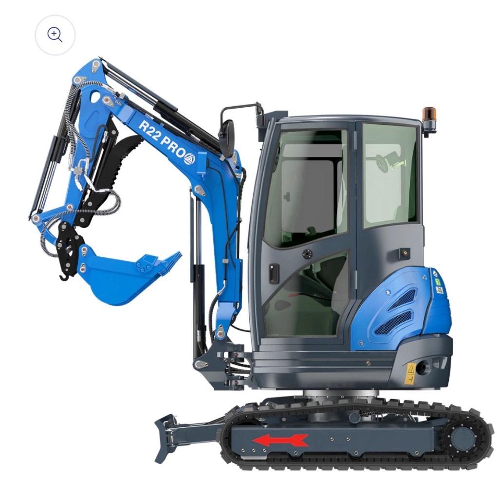 Rippa R22 PRO Miniekskavaatorid < 7 t