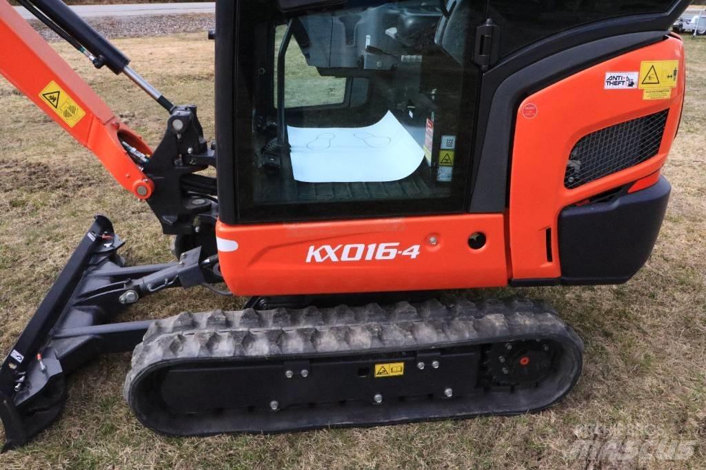 Kubota KX016-4 Miniekskavaatorid < 7 t