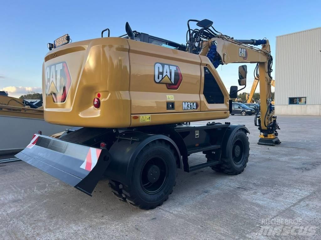 CAT M314 Ratasekskavaatorid