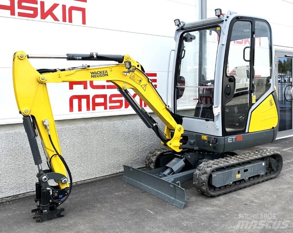 Wacker Neuson ET 18 Miniekskavaatorid < 7 t