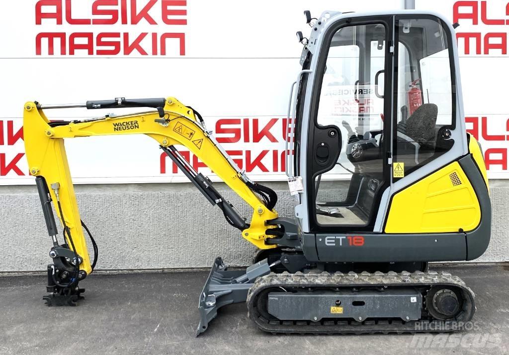 Wacker Neuson ET 18 Miniekskavaatorid < 7 t