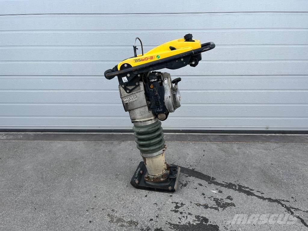 Wacker BS60 Stamp Vibroplaadid
