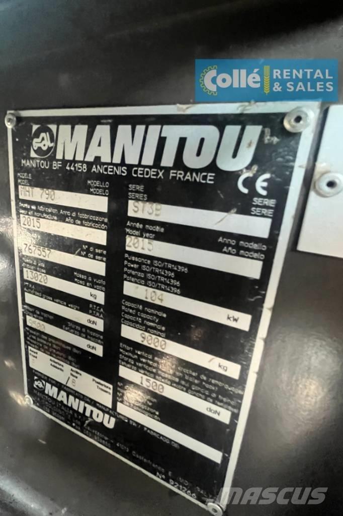 Manitou MHT 790 | 2015 Teleskooplaadurid