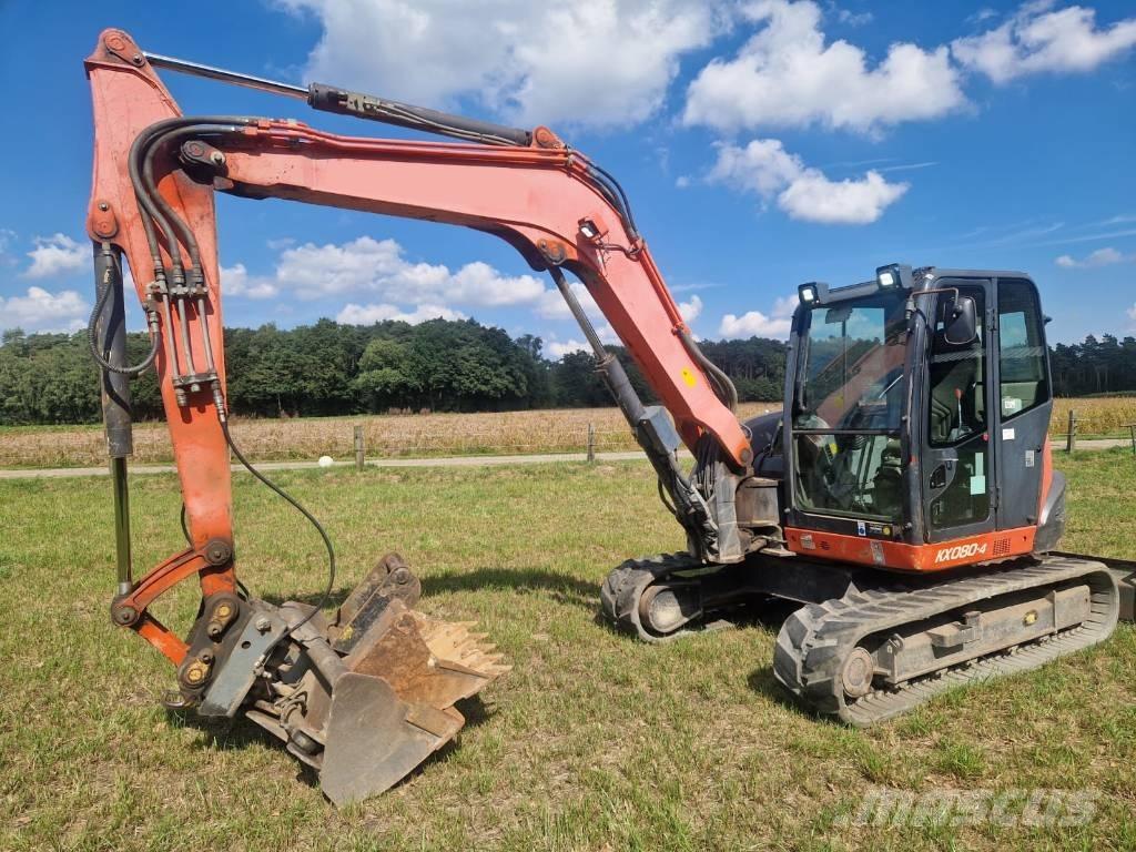 Kubota KX 080-4 Väikeekskavaatorid 7t-12t