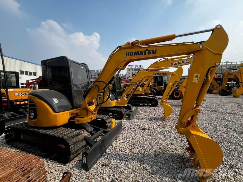 Komatsu PC 50 MR Miniekskavaatorid < 7 t