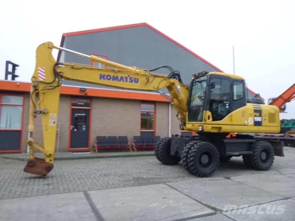 Komatsu PW 180-7EO Ratasekskavaatorid