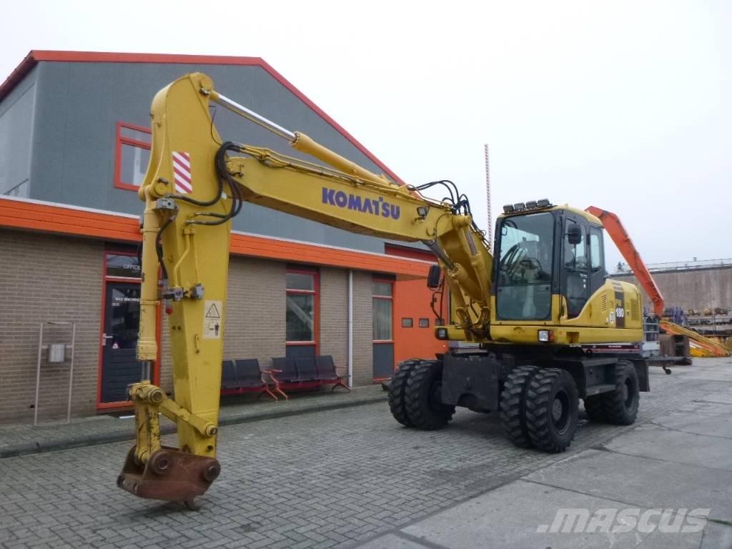 Komatsu PW 180-7EO Ratasekskavaatorid