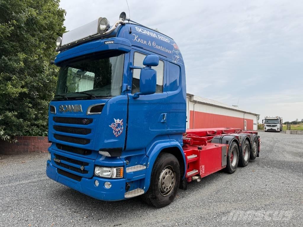 Scania R520 8x4 Trossüsteemiga vahetuskere veokid