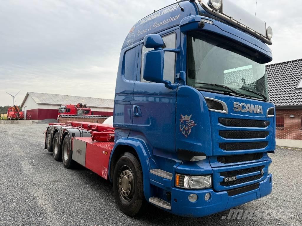 Scania R520 8x4 Trossüsteemiga vahetuskere veokid