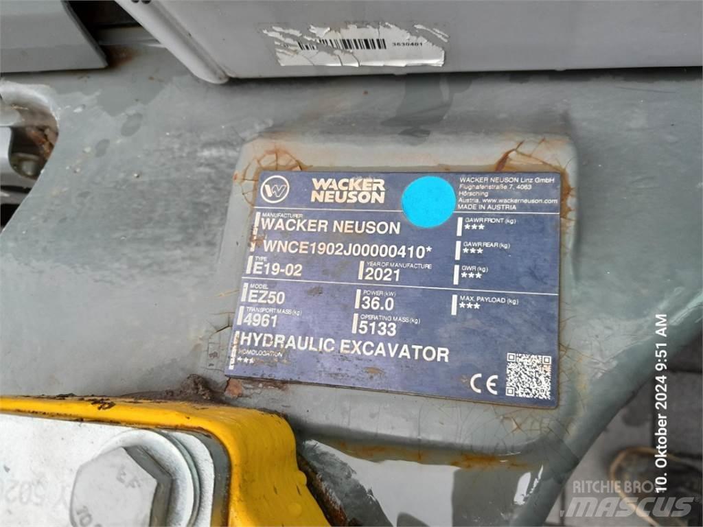 Wacker Neuson EZ50 Miniekskavaatorid < 7 t