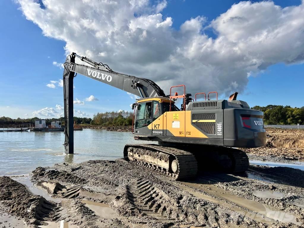 Volvo EC480 EL LONG Pika noolega ekskavaatorid