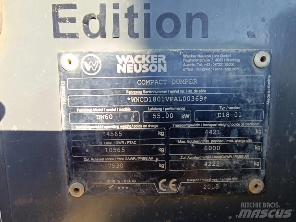 Wacker Neuson DW 60 Väikekallurid