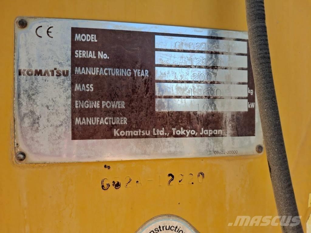 Komatsu GD 521 A-1E Muu