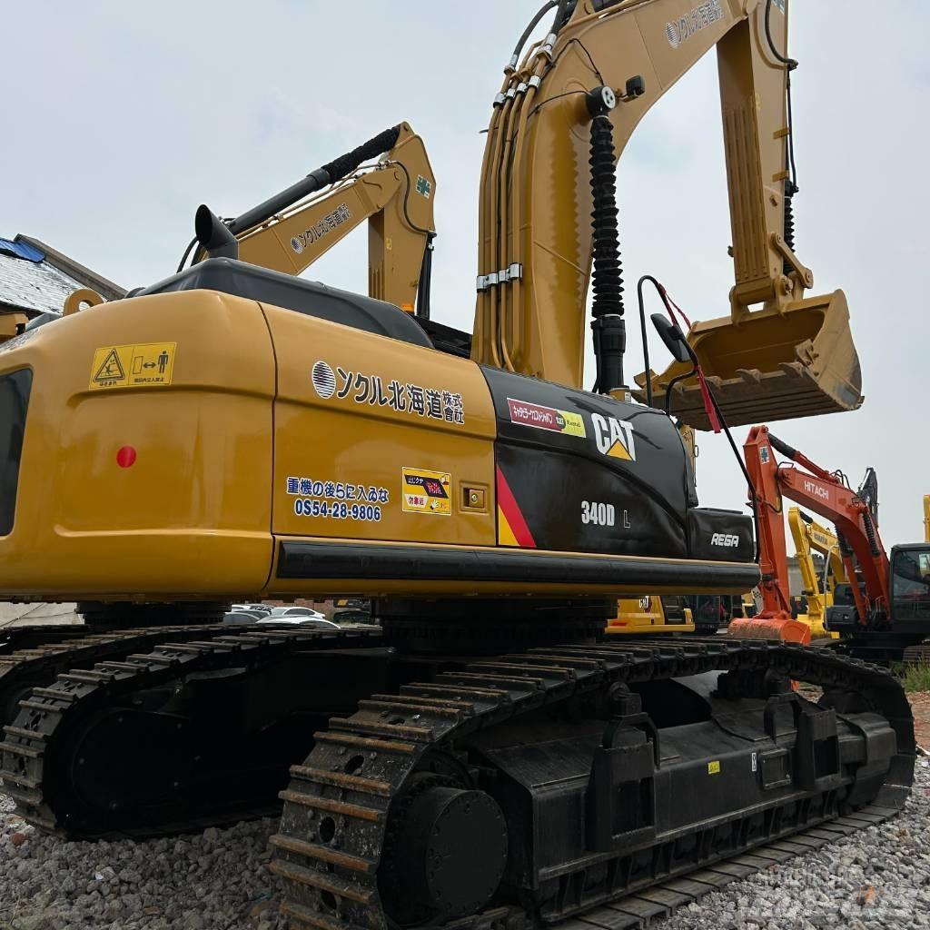 CAT 340D2L Roomikekskavaatorid