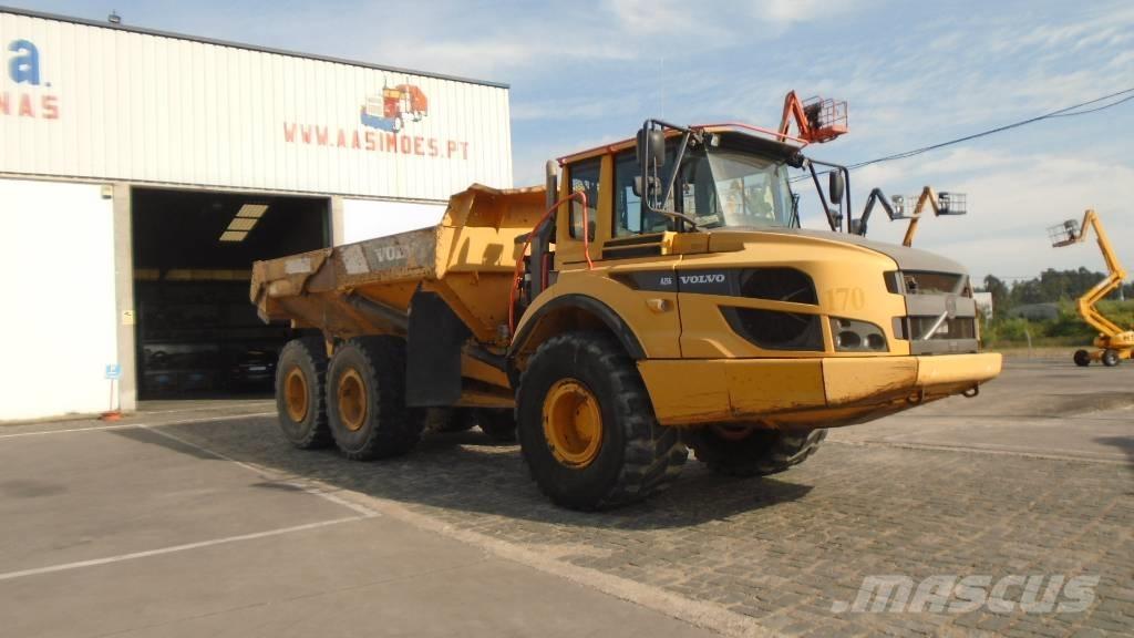 Volvo A 25 G Liigendraamiga pinnaseveokid