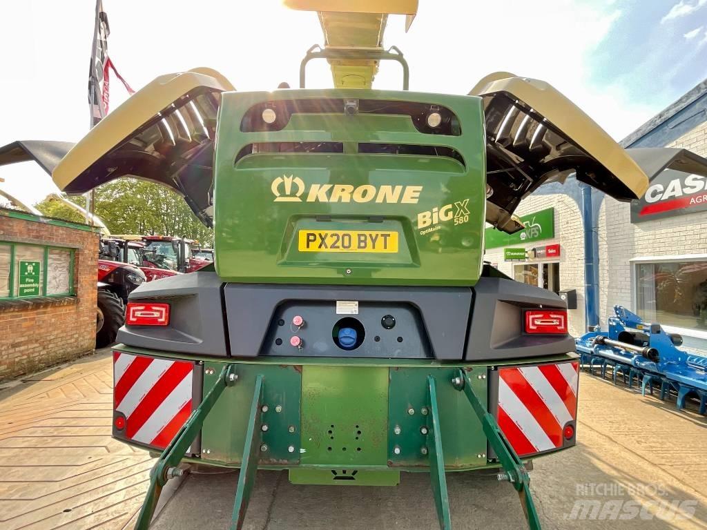 Krone Big X 580 Silo- ja heinavarumise tehnika tarvikud