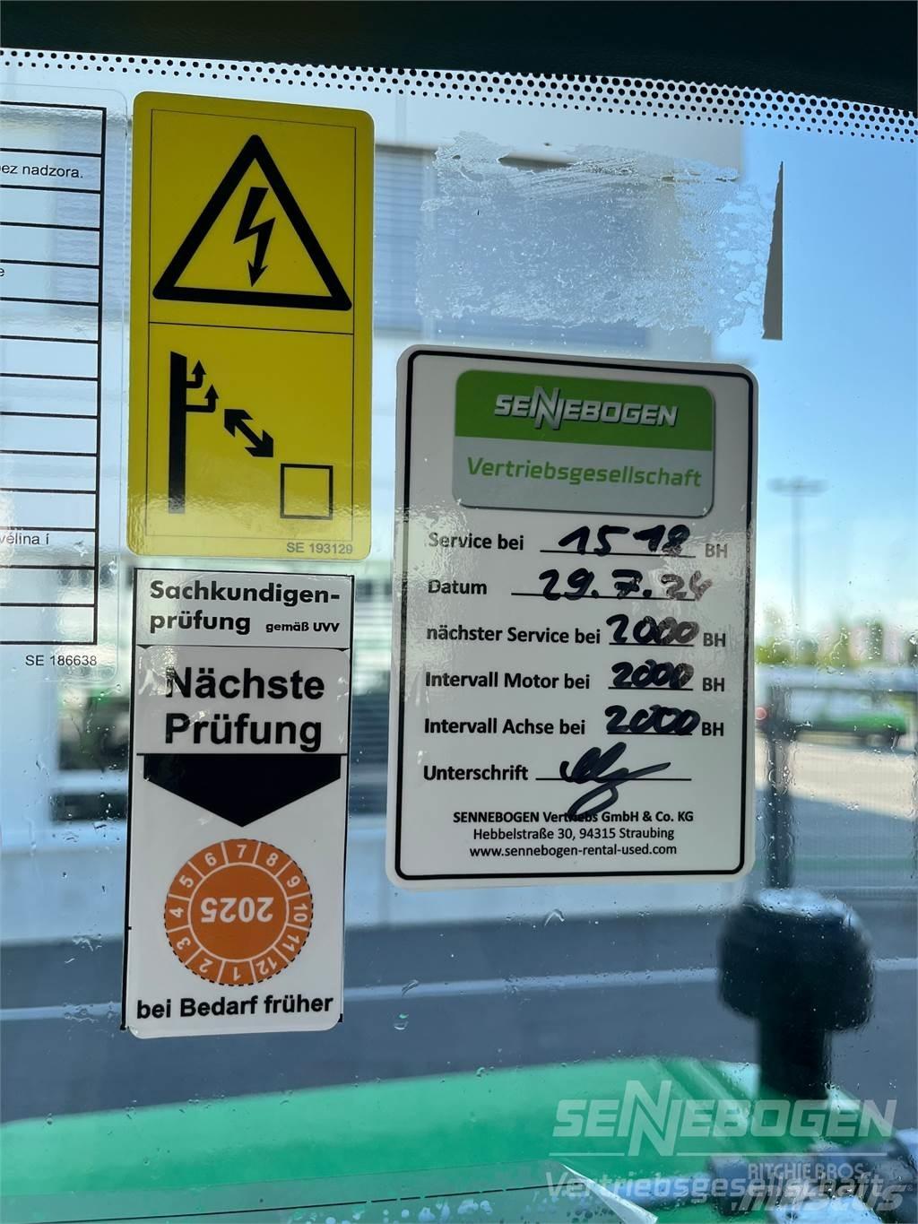 Sennebogen 355 M Kahveltõstukid - muud