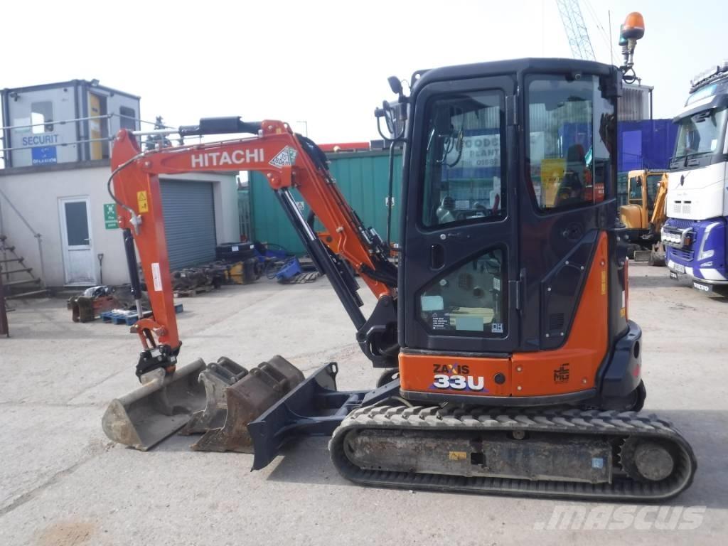 Hitachi ZX 33 U-6 Miniekskavaatorid < 7 t