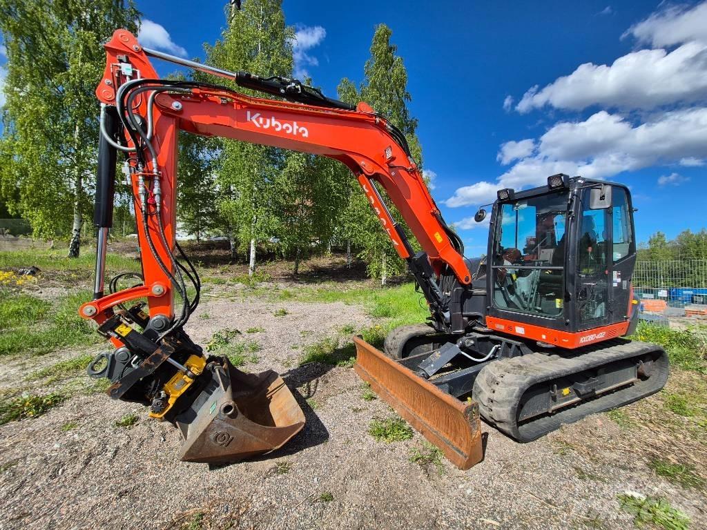 Kubota KX 080-4 Väikeekskavaatorid 7t-12t