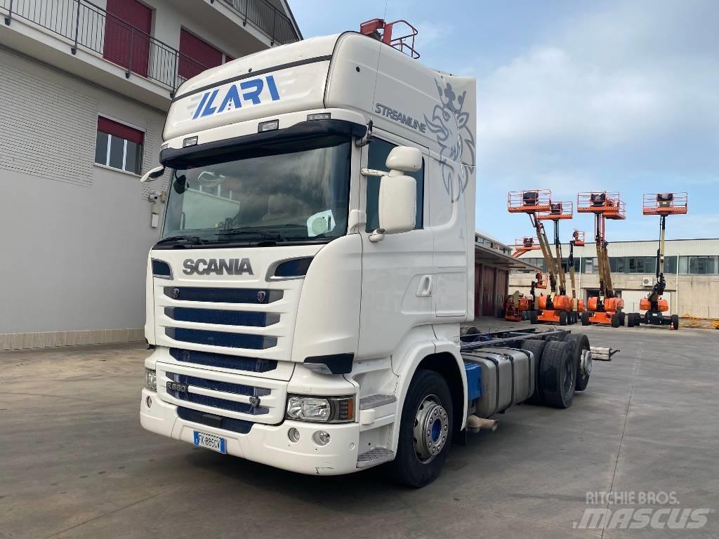 Scania R 580 Sadulveokid