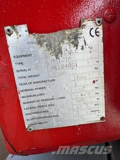 Haulotte HA 12 IP Iseliikuvad poomtõstukid