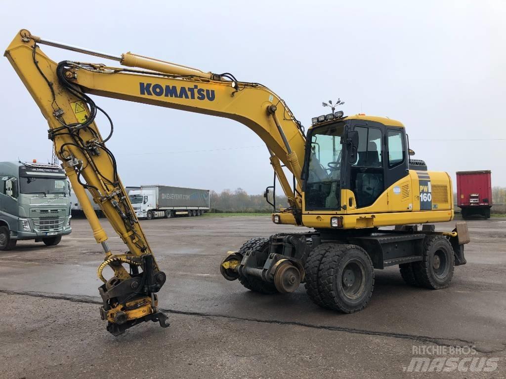 Komatsu PW160-7E0 Ratasekskavaatorid